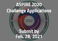 ASPIRE 2020 Challenge Applications Submit by Feb. 28, 2021