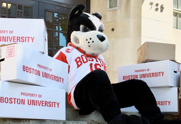 Rhett the mascot