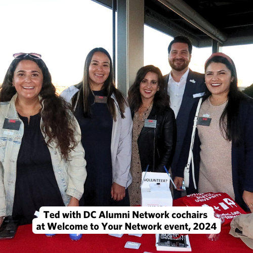 Ted with fellow DC cochairs