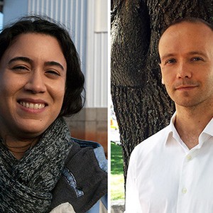 Catherine Espaillat, Alex Sushkov, Boston University Sloane Fellows