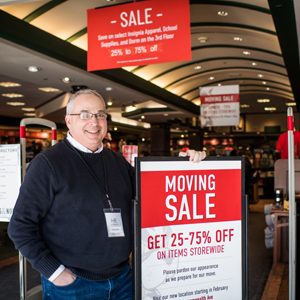 Barnes & Noble at BU is having a major sale