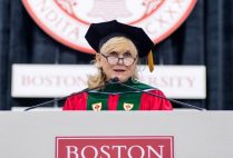 Ann McKee speaks at the MED Convocation