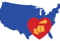 Graphic map of America Courtesy of BU School of Medicine