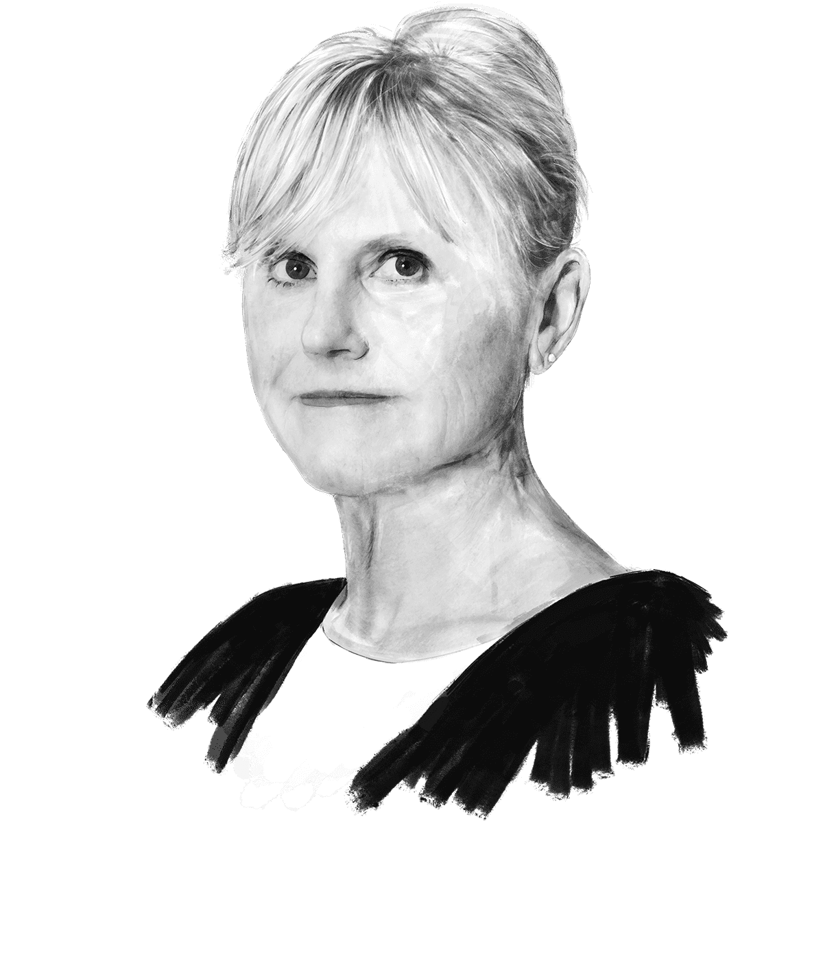 Illustrated portrait of Ann McKee