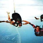 Vincent_skydiving Lara Vincent skydiving.