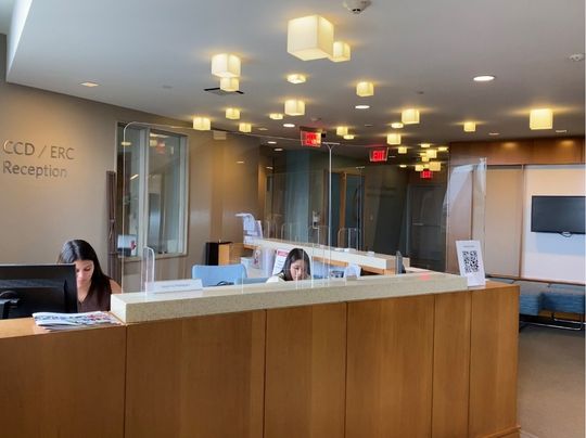 CCD reception desk