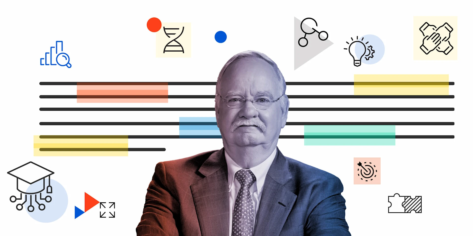 Graphic of Robert a Brown, BU Faculty of Computing & 数据科学
