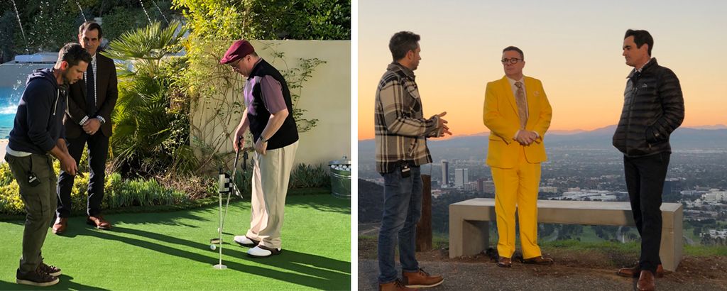 Abraham Higginbotham Modern Family Nathan Lane Ty Burrell