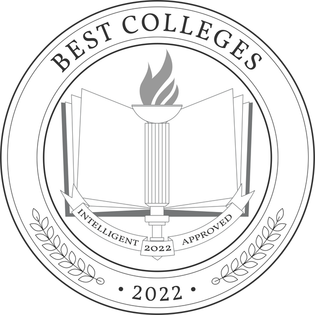 Intelligent.Com Best Colleges 2022 Badge