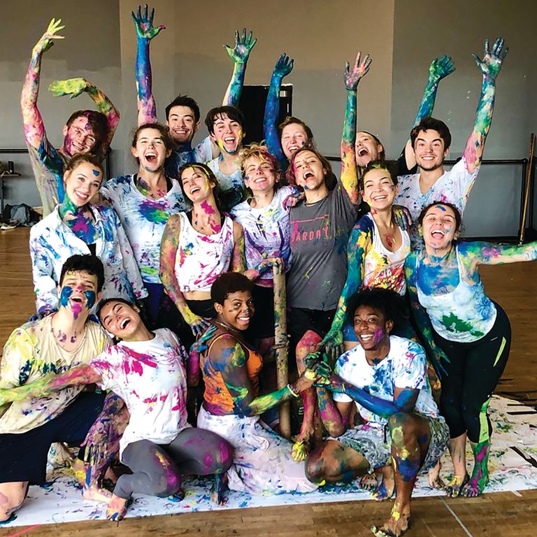 Theatre movement class