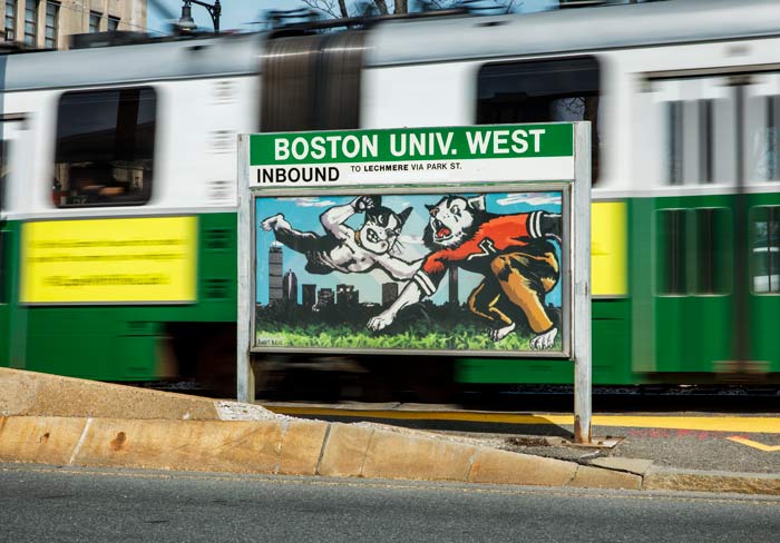 BU West T stop