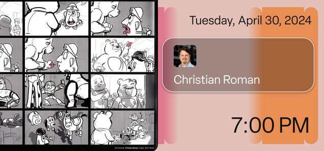 Christian Roman event web banner