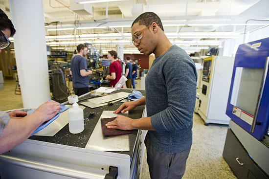 Interdisciplinary research helped the College of Engineering to secure ample outside funding and a personal best in the latest US News rankings. Photo by Cydney Scott