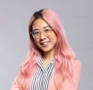 April Yue smiling portrait.