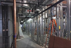 CILSE interior work March 2016