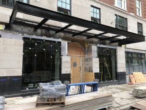 Myles Standish Hall - Construction Activity - For 3/31/18 to 4/6/18