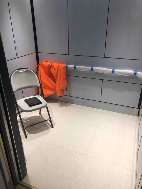 HTC elevator flooring installed.