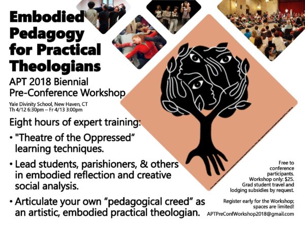 APT 2018 Biennial Pre-Conf Workshop Flier