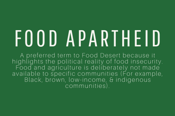 Food Apartheid