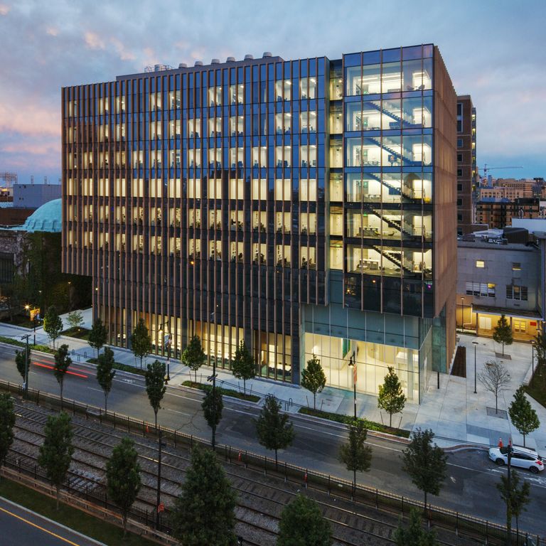 Exterior photo of Kilachand Center