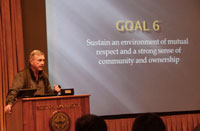 ASP Goal Champion Dr. Thomas Kilgore discusses Goal 6