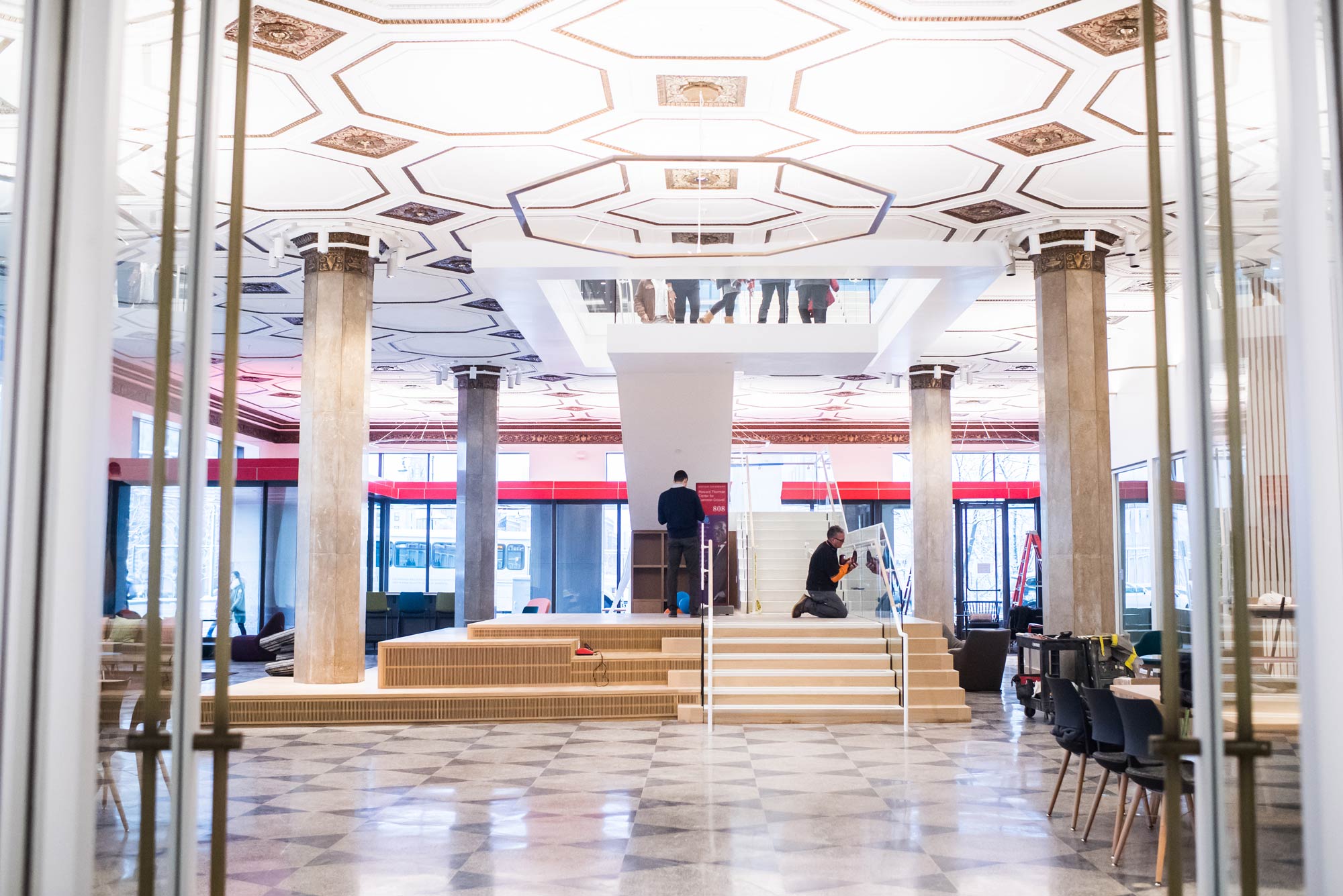 The new entrance of the Howard Thurman Center for Common Ground. From BU Today. 