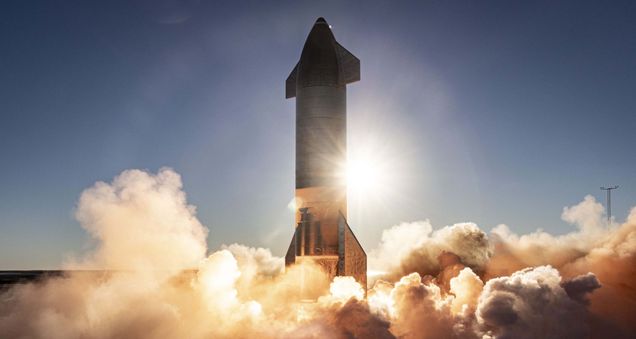 NASA photography, rocket launch with BU Tech