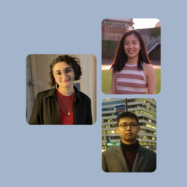 Chloe Kekedjian, Lu Ping, and Tianshu Li