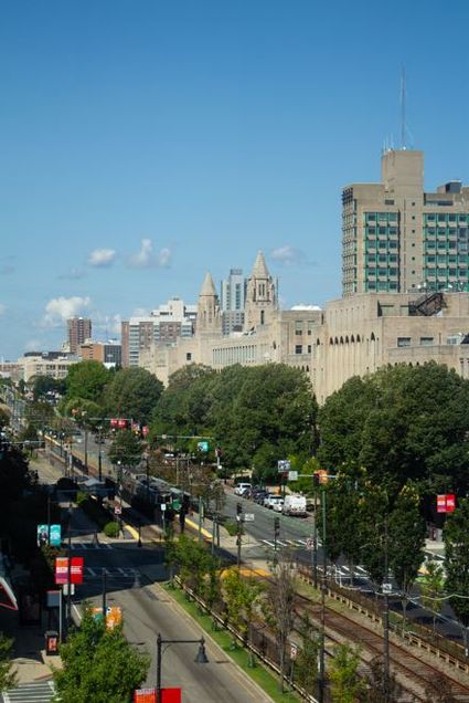 Commonwealth Avenue from above