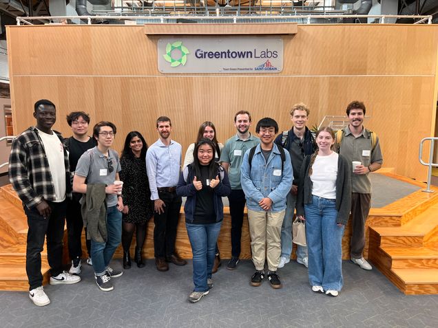 MSE GSA Greentown Labs Tour Group Photo