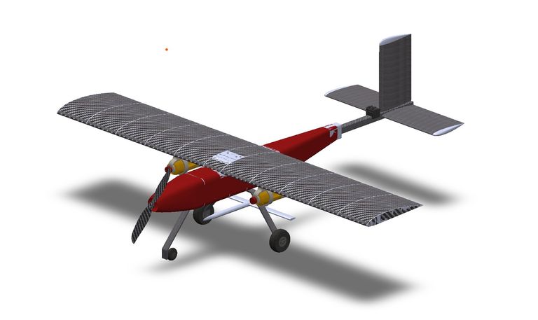 Model of the aircraft