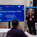 Lisa Burgess is speaking at the Inclusive Teaching in STEM presentation.