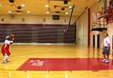 Boston University BU men's basketball and Dean Elmore