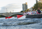Head of the Charles regatta hosted by Boston University BU