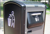 igBelly solar compactors save fuel, reduce greenhouse gas emissions