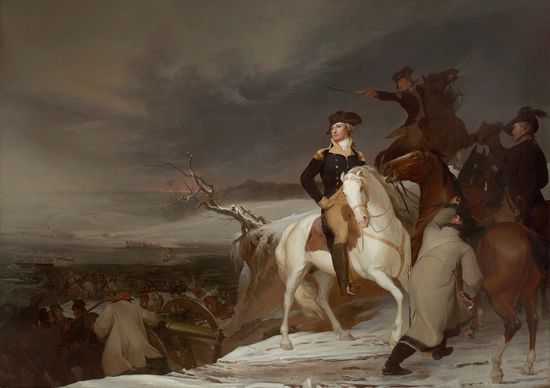 The Passage of the Delaware Thomas Sully (1783–1872) 1819. Photo courtesy of the Museum of Fine Arts, Boston. Gift of the Owners of the old Boston Museum