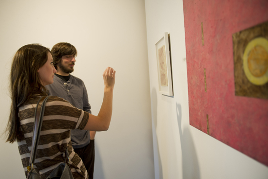 Ellen Banks-Musical Manifestations: Compositions in Wax, Paper, and Yarn, Boston University Sherman Gallery