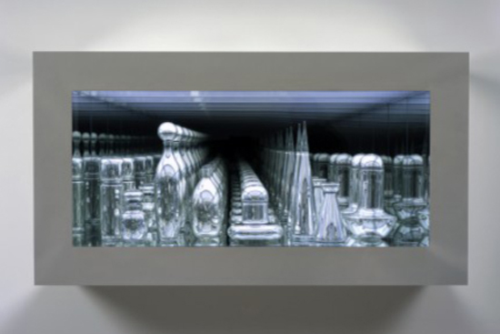 Josiah McElheny, Czech Modernism Mirrored and Reflected Infinitely glass installation Czech Modernism Mirrored and Reflected Infinitely glass art installation by Josiah McElheny, Josiah McElheny: Some Pictures of the Infinite