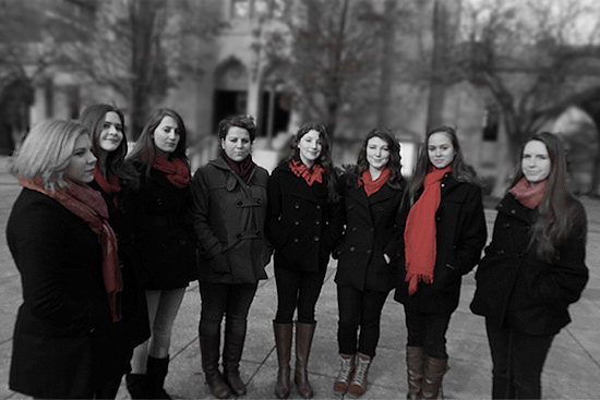Boston University BU, BU Sweethearts a cappella groups, cover of Fleet Foxes White Winter Hymnal,