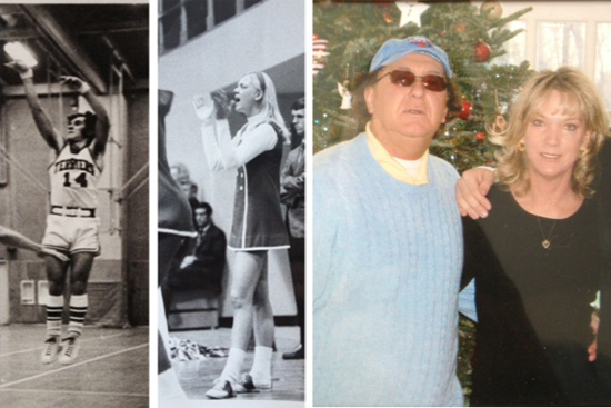Patricia Gladstone (DGE'69, SED'71) and Stephen Gladstone (SMG'71) Boston University BU, couples, marriages made at BU, Valentine's Day