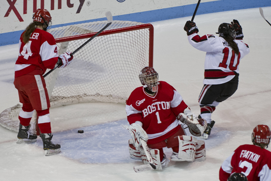 Women's Beanpot Tournament 2013, Boston University Terriers vs Northeastern University Huskies