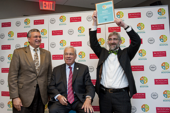 Greenovate Boston Awards, Boston University, Sustainability at BU