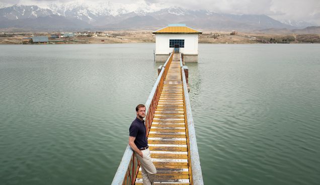 Matt Trevithick, Lake Qargha, Kabul, Afghanistan, Lake Dukan rowing club, Iraq, Boston University rowing team, BU Terriers rowing team