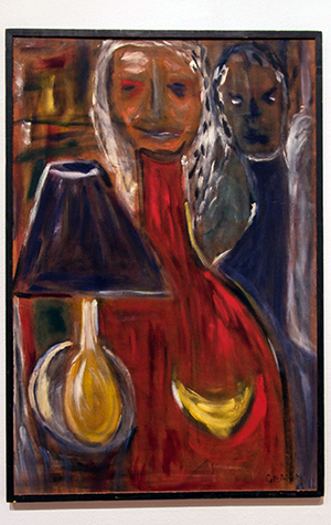 Boston University BU art gallery, stone gallery, african american abstract painter Herbert Gentry, exhibition Making Connections: The Art and Life of Herbert Gentr