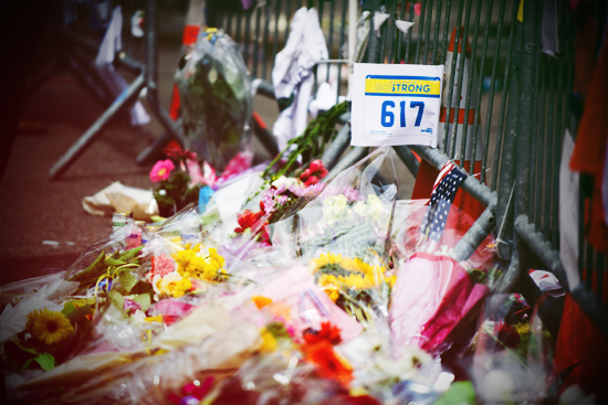 117th Boston Marathon memorial, Boston Marathon bombing, Boston University