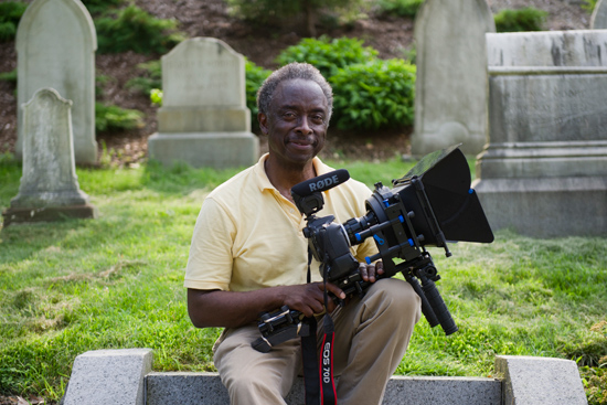 Roberto Mighty, multimedia artist, artist in residence, Mount Auburn cemetary, Cambridge Massachusetts