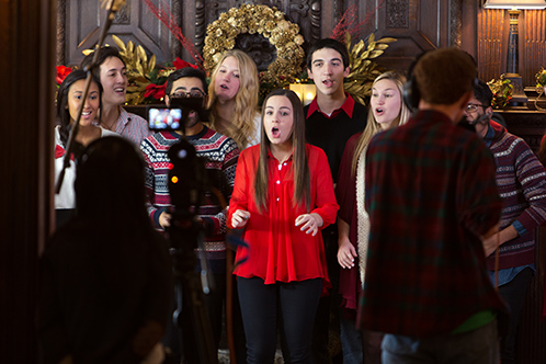 In Achord, Boston University a cappella groups