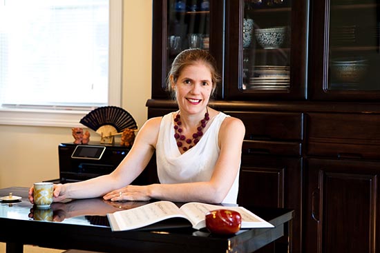 BU’s first Mellon New Directions fellow, Wiebke Denecke, will travel across East Asia researching Classical Chinese, the region’s forgotten lingua franca. Photo by Tim Gray
