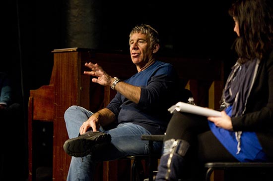 Composer Stephen Schwartz gives a master class at CFA March 20, 2015.
