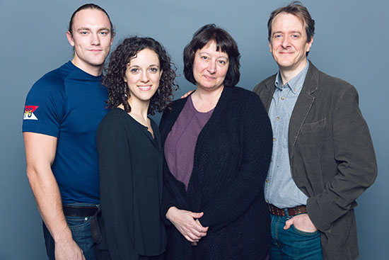 Max Carpenter, Marie Polizzano, Adrianne Krstansky, and Derek Hasenstab in the Huntington Theatre Company’s production of William Inge’s COME BACK, LITTLE SHEBA, directed by David Cromer, playing March 27 – April 26, 2015, South End / Calderwood Pavilion at the BCA. Photo: Nile Hawver/Nile Scott Shots.